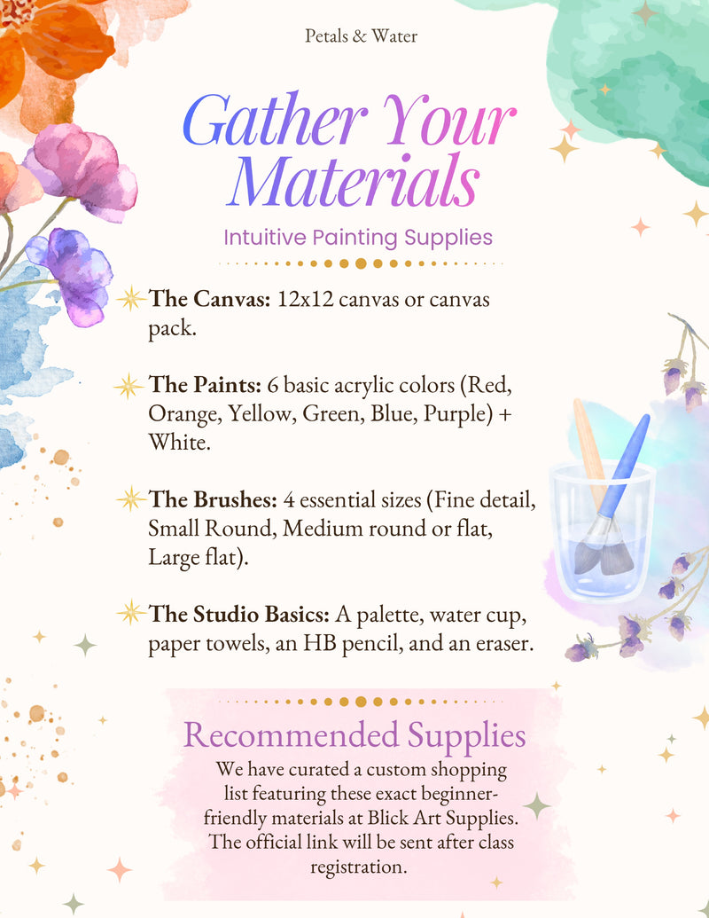 Intuitive Painting Online Workshop
