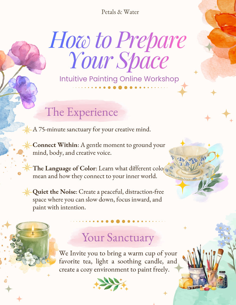 Intuitive Painting Online Workshop